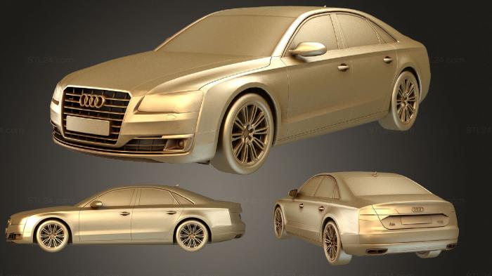 Автомобили и транспорт (Ауди А82, CARS_0557) 3D модель для ЧПУ станка